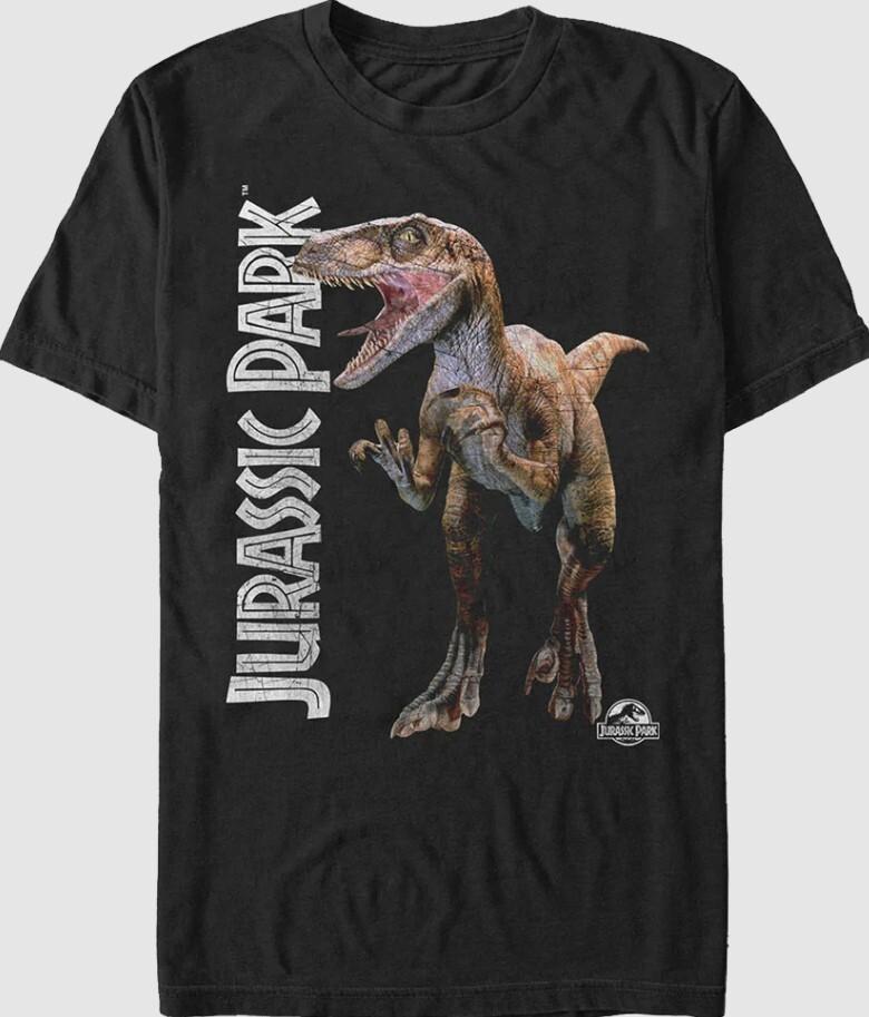 

Velociraptor Jurassic Park T-Shirt VINATGE Reprint Size S-5XL Fans Gift Size S-4 Unisex T-Shirt XL
