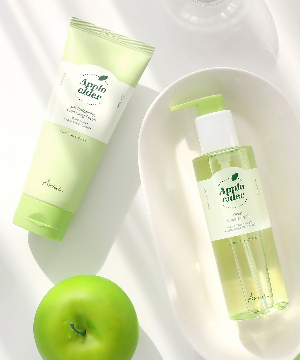 Apple Cider Deep Cleansing Oil + Cleansing Foam