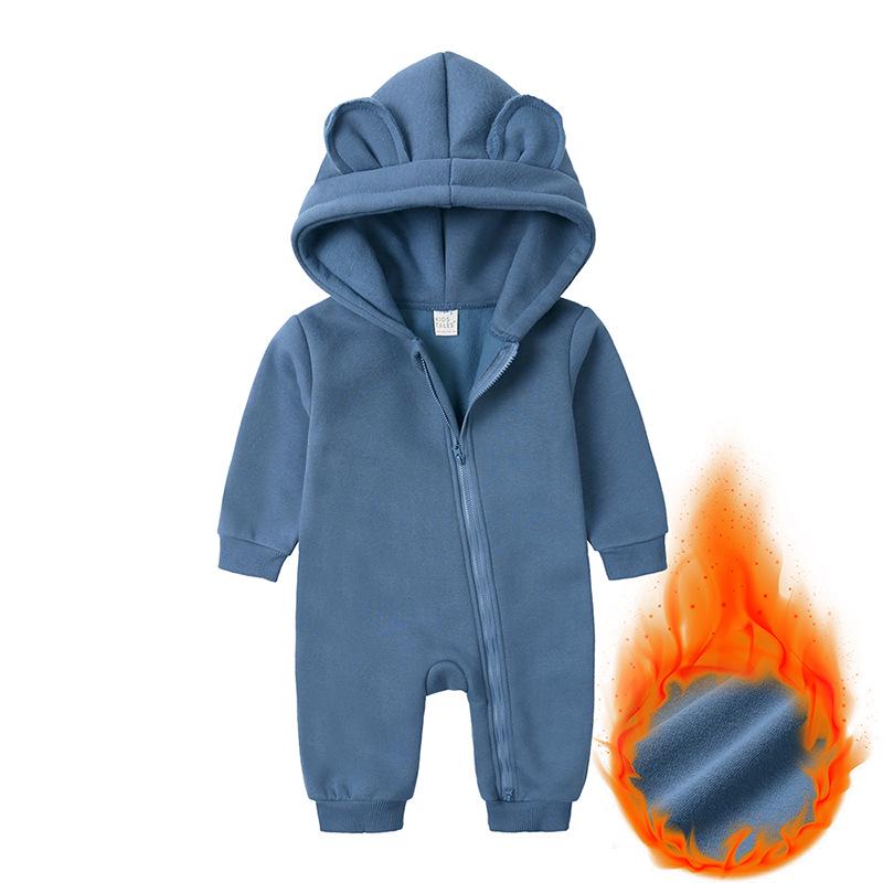 

Европейский и американский детский ромпер с длинным рукавом: Теплый осенне-зимний детский комбинезон 90 cm