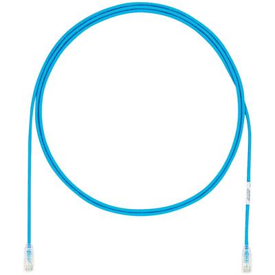 Panduit Category 6 Thin Patch Cord, 0.5m, Blue, UTP28SP0.5MBU