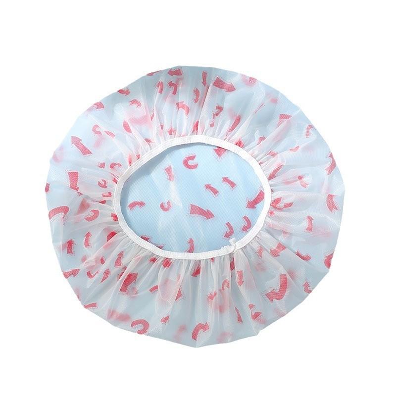 Women's Waterproof Shower Cap - Cute, Thickened, Reusable Bath Hat for Girls and Adults