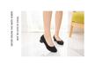 Women's Plain Fashion High Heels: Comfortable Soft Sole Cloth Business Shoes