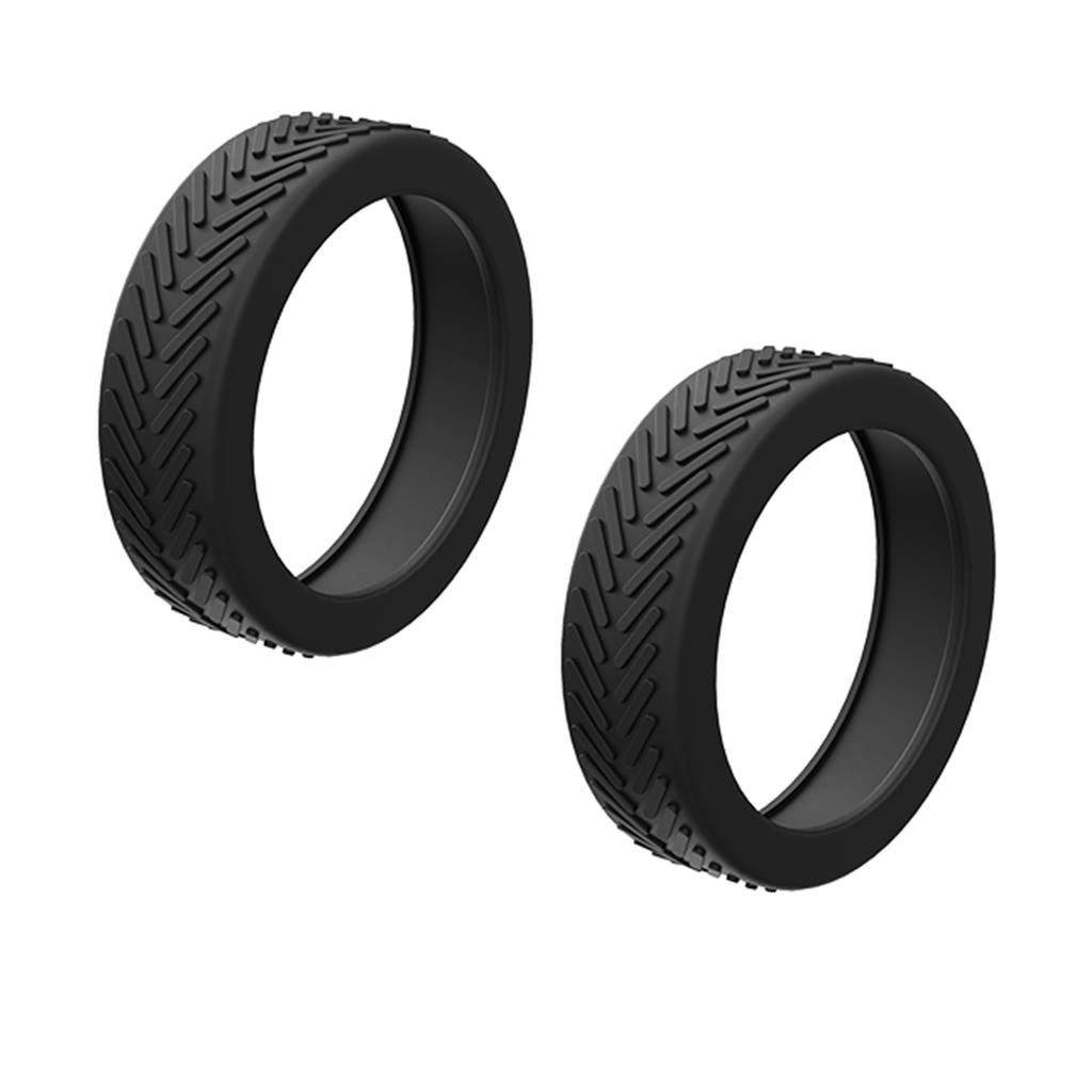 8 Stück Koffer Radschutzhüllen Reisegepäck Spinner Radabdeckungen Reduzieren Geräusche für die meisten Rollenkoffer Zubehör