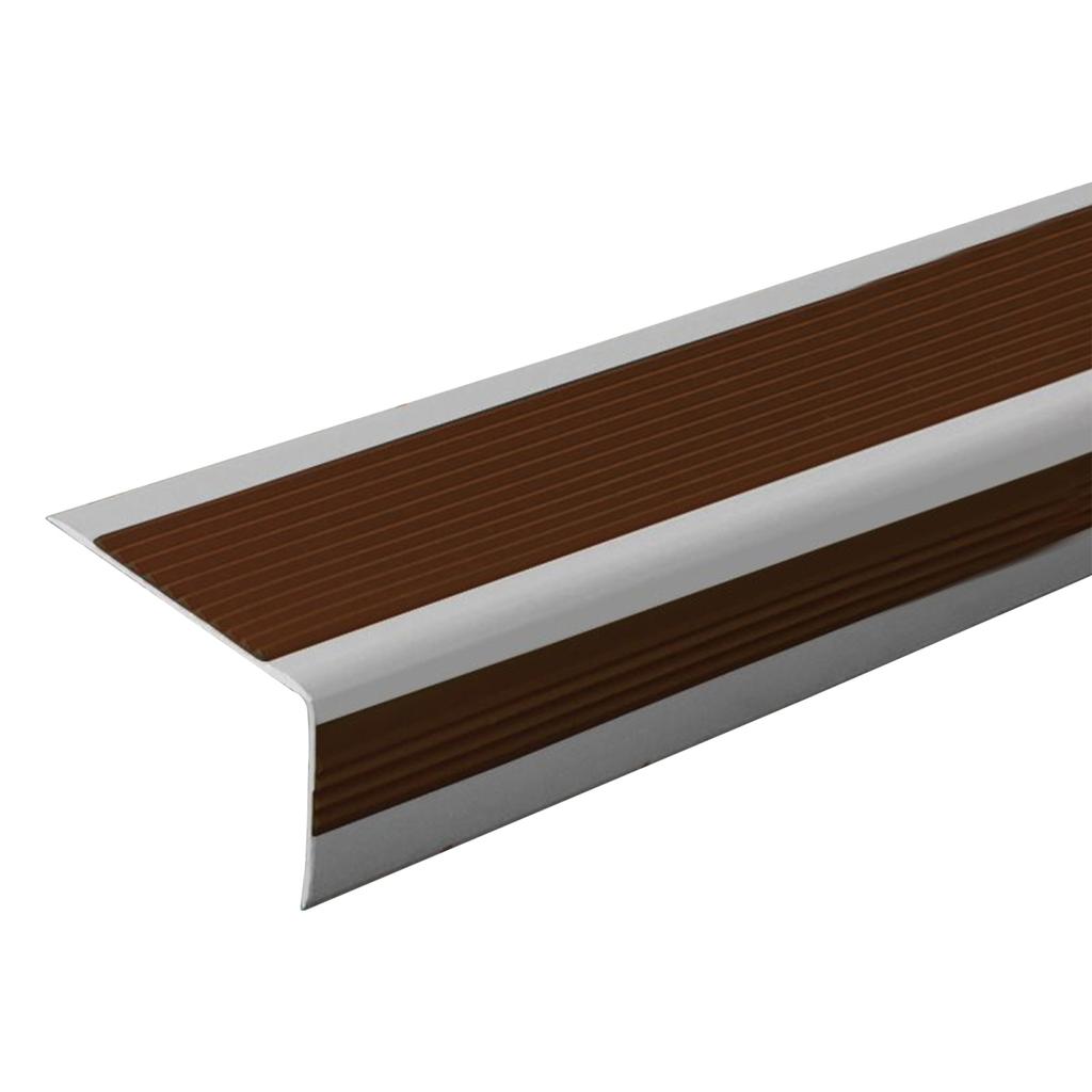 Yousheng 100CM Antiderapant Profil Nas Treaptă L-Formă Treaptă Scară Autocolant Protector Margine Scară Impermeabil Interior Exterior Profil Nas Scară