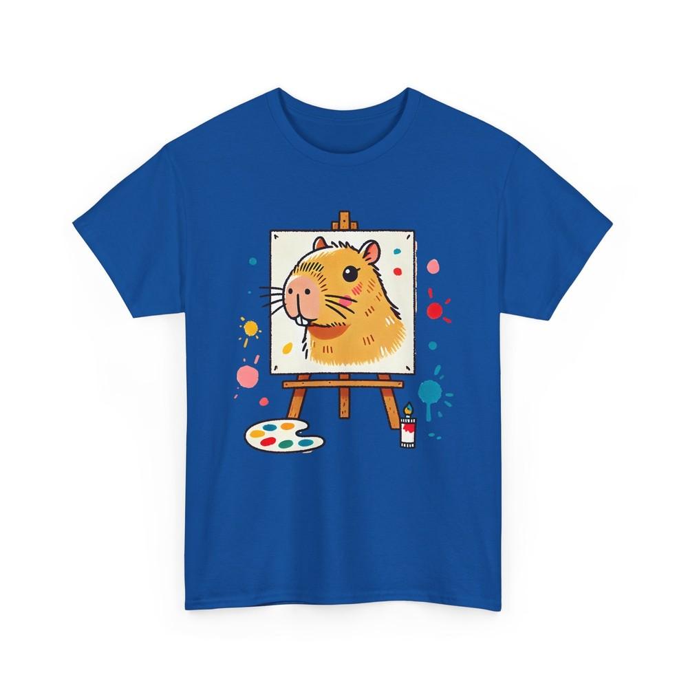 

Футболка с юмором про капибару - Сдержанная остроумная футболка для поклонников умной комедии M