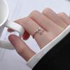 Star Ring - Women's Luxury, Unique, Open Style Ring, Cool and Distant Style Finger Ring, Small-Scale Jewelry