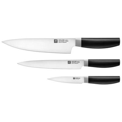 Knife Set - ZWILLING - Now S - Stainless Steel - 3 Pieces - Ergonomic Design