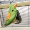 Yousheng Cute Bird Blanket with Hanging Rope Nest Bed Soft Comfortable Non-deformation Cuddle Nest Hanging Toy for Parrots Budgies