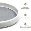 360 Rotating Seasoning Storage Rack Non Slip Spice Rack Multifunctional 360 Rotating Tray  Cosmetic
