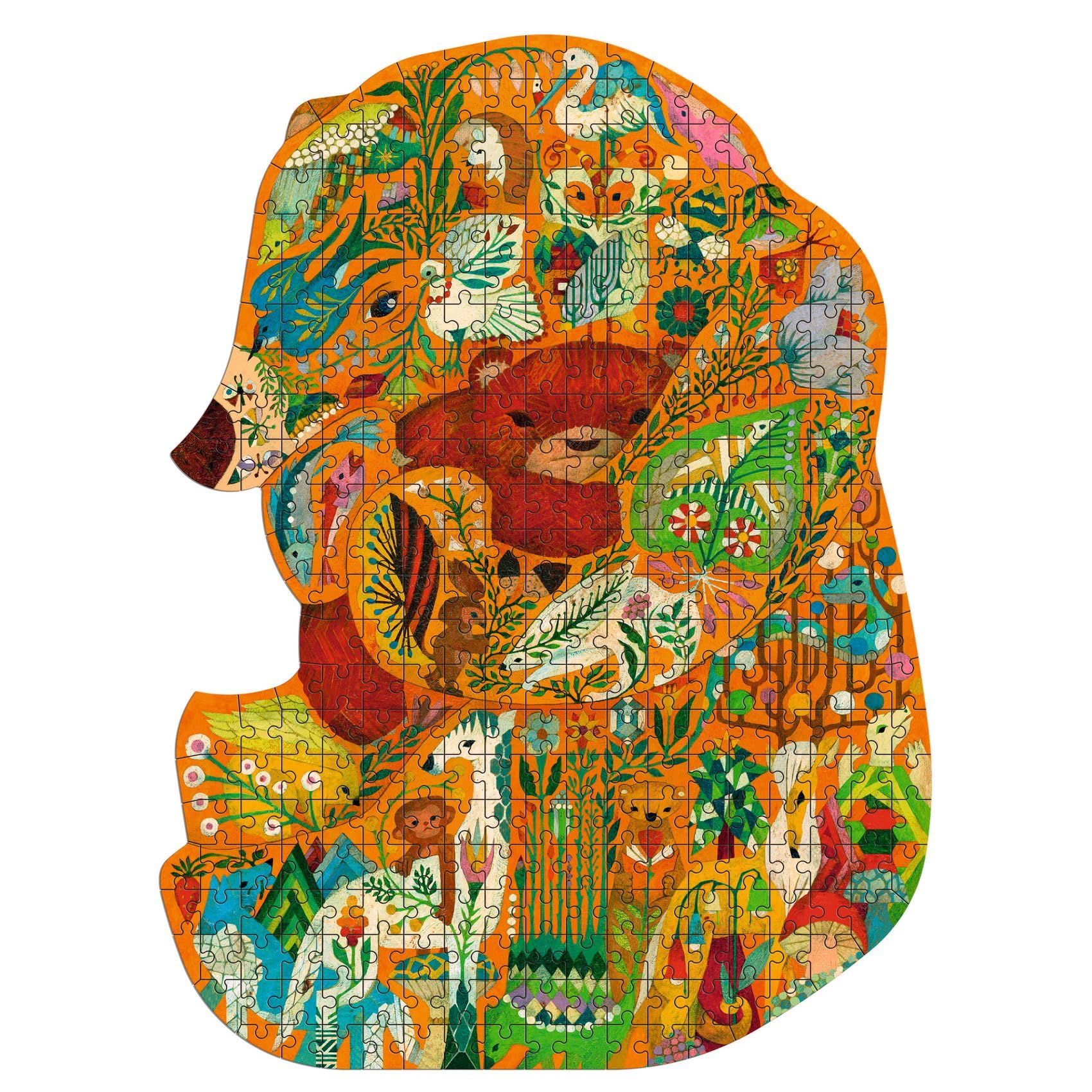 

DJECO Jeco Bear 350-Piece Jigsaw Puzzle, Educational Toy for Children Ages 7, 8, and 9, Perfect for Girls and Boys, Elementary School Students,