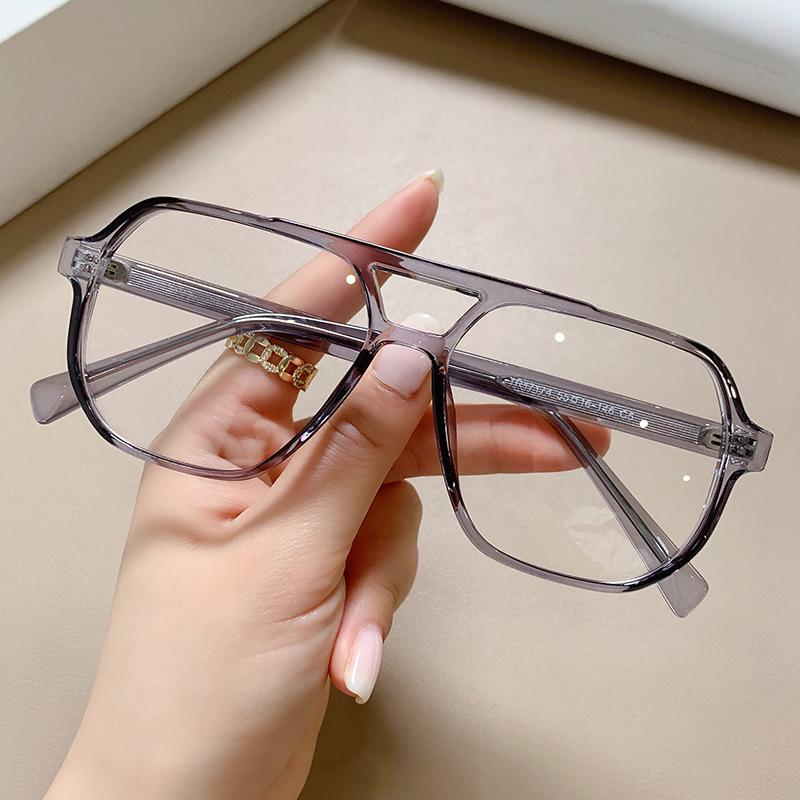 Ultralight TR90 Anti-Blue Light Large Eyeglass Frames for Prescription Glasses