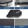 Orthopedic Seat Cushion 4D Mesh Car Seat Cushion Comfort Ergonomic  Seat Cushion  For Long Sitting