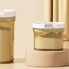 Food Storage Container with Scoop Milk Powder Container Airtight Coffee Canister for Grounds Coffee Tea Sugar Flour Cereal