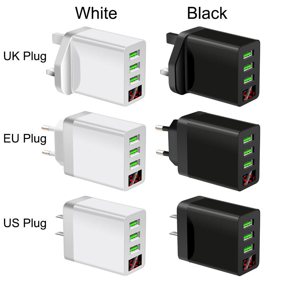 Universal 3 Multi-Ports Fast Quick Charge Adapter USB Transformer Power Supply Charger