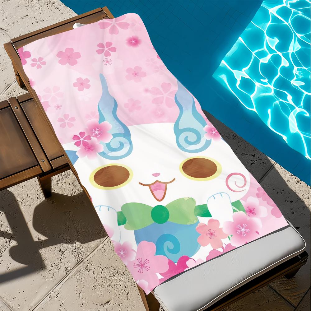 

Y-yo cute k-kai W-watch Towel Beach Quick Dry Soft Pool Towels Gift for Travel Gym Shower Camping sports W30*H60(CM)
