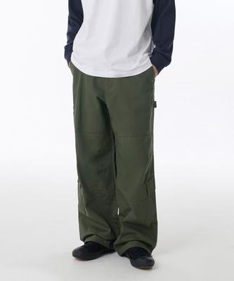 Multi-Pocket Carpenter Pants [Khaki]
