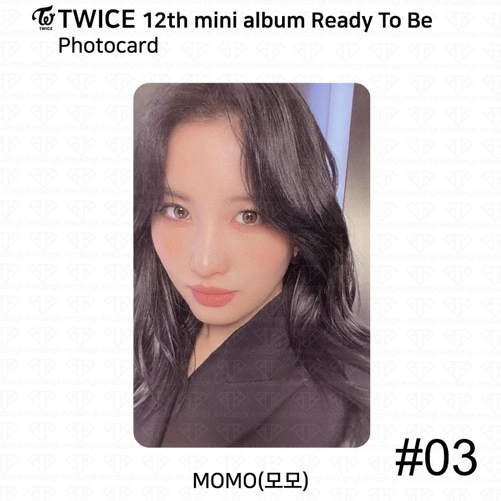 

TWICE 12th Mini Album Ready To Be Photocard Message Card Poster Листівка Momo Photocard - #03