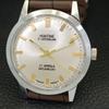 HAND-WINDING VINTAGE MONTINE SWISS MENS REFURBISHED SILVER DIAL WATCH a441557-5