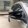 Carbon Fiber Style Black Rearview Side Mirror Cover Cap for VW JETTA MK6 Volkswagen Passat B7 Scirocco Beetle CC Eos Replacement