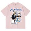 230 Gsm 100% Cotton Black Clover V3 Noelle Print Unisex Heavy Cotton T Shirt