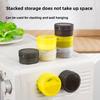 New Creative Wall-mounted Magnetic Spice Box for Kitchen Multi-purpose Seasoning Organizer