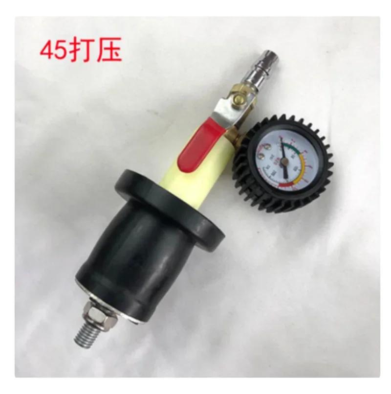 Leak Test Pressure Tube With Rubber Expansion Plug Of Automobile Radiator Squeeze Leak Detection Tool Repair Cooler 1pc