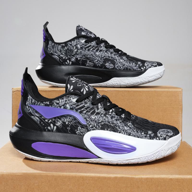A 2025 men's sneaker 2025 new mesh breathable basketball sneaker sports student ultra-light shock-absorbing running shoes