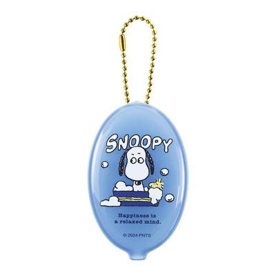 Tees Factory Snoopy Rubber Coin Case, Bath Time, H80 X W50 X D10mm, SN-5546243BT