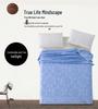 All-Cotton Old-Fashioned Quilted Towel Blanket for Adults - Lightweight Summer Air Conditioning or Nap Blanket
