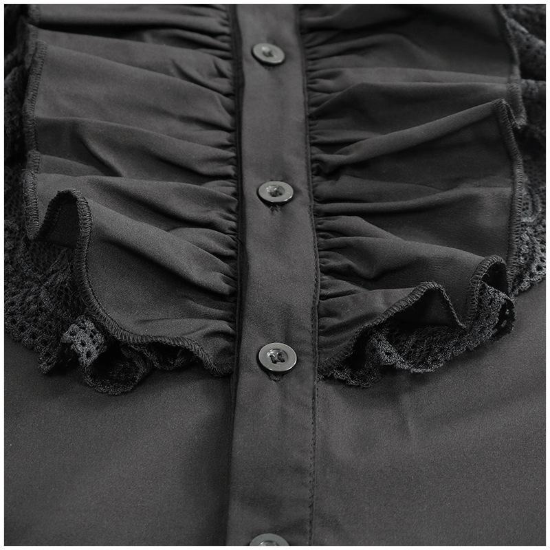 2025 Steampunk Retro Stehkragen Herrenmantel - Einfarbig Mode