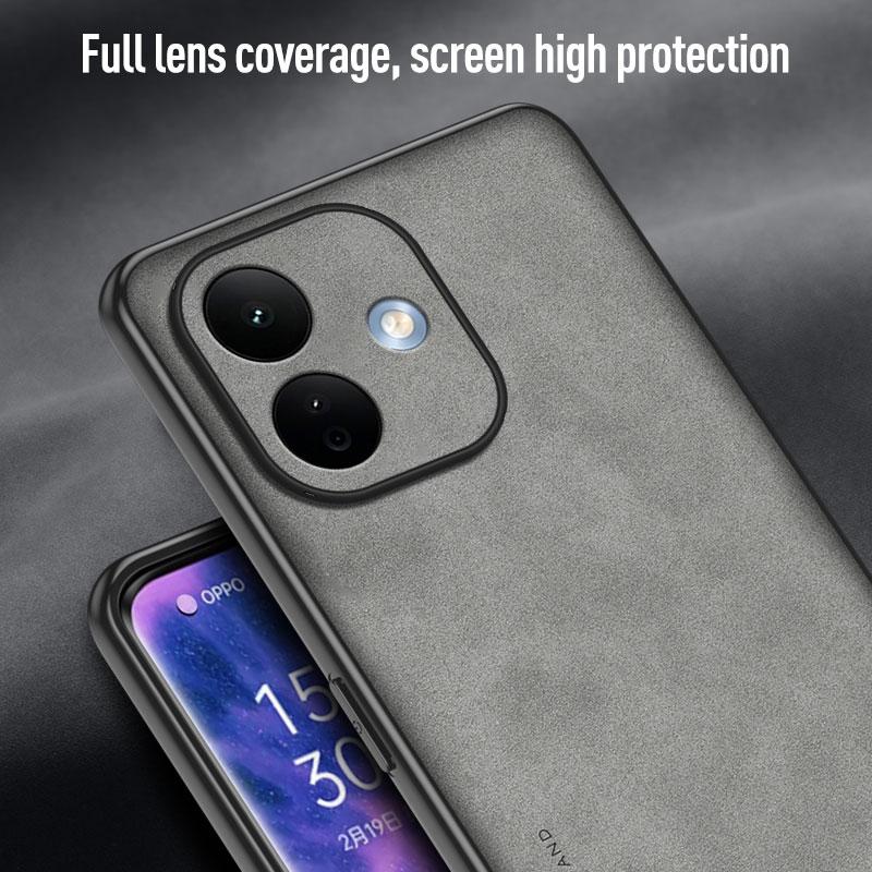 Per Redmi Note 17 Pro Max Custodia Protettiva Antiurto Opaca in Ecopelle per XIAOMI Redmi Note 17 17Pro Max Cornice Morbida Copertura Protezione Lente