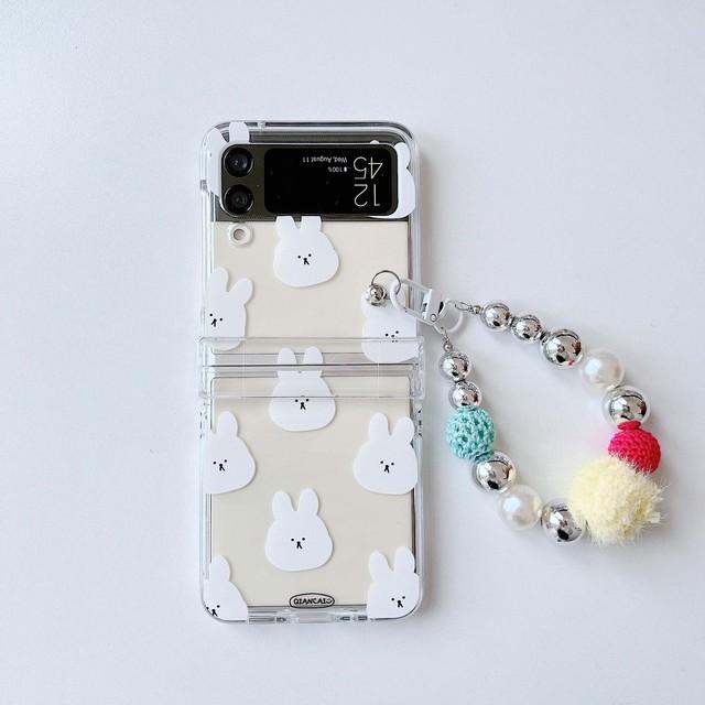 Maths Lucky Pc Hard Ins 2023 Bracelet Phone Case For Samsung Galaxy Z Flip4 Flip3 Flip 3 4 5g Protector Back Cover 3 In 1 Capa