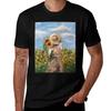 Sunflower Girl TShirt Casual Street Style Short Sleeve Tee
