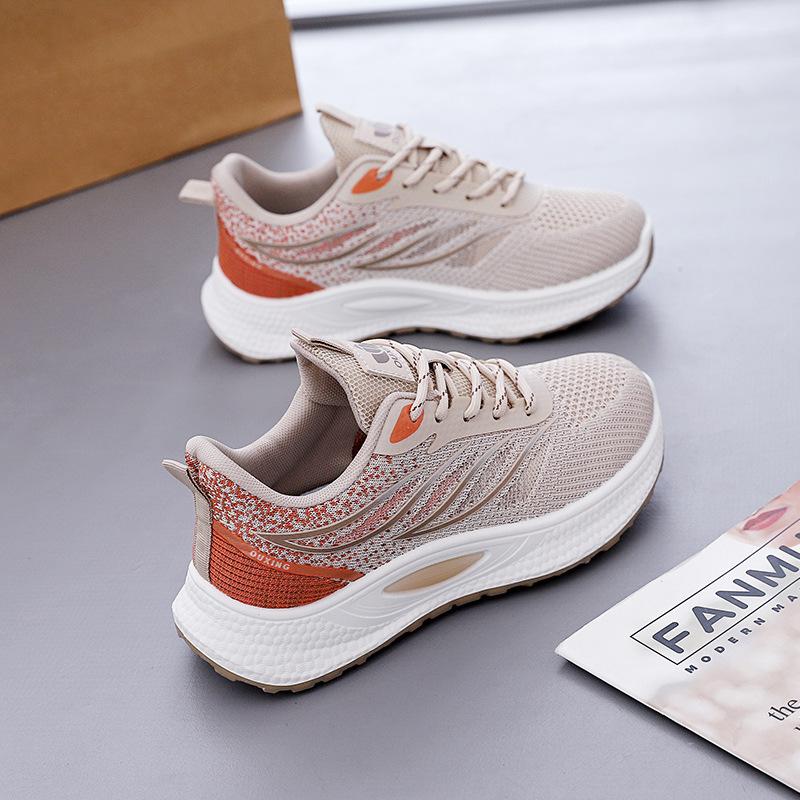 

Новые Дышащие Высокие Легкие Не Устающие Фитнес С Поддержкой Свода Стопы Повседневные Кроссовки - Амортизирующие Противоскользящие Дышащие Сетчатые Туфли на Плоской Подошве 40 хаки