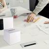 WTEMPO DIY Foldable Paper Boxes Portable Easy To Install Graduation Gather Event Festival Lottery Boxes Voting Boxes Suggestion Boxes Donation Boxes