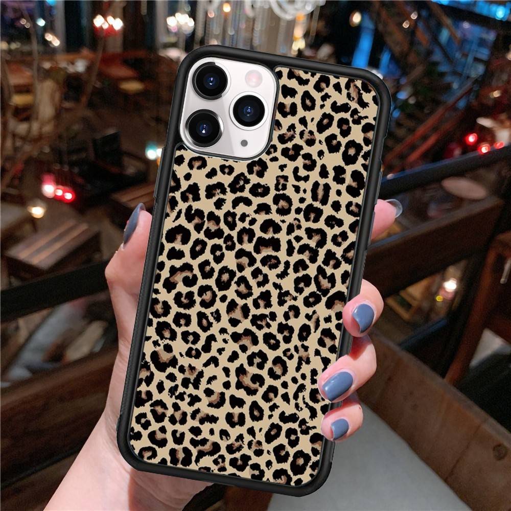 

Leopard Cheetah Phone Case For IPhone 17 Air 16 E 15 14 13 12 11 Pro Max Plus PC+TPU Back Cover iPhone 16 pro