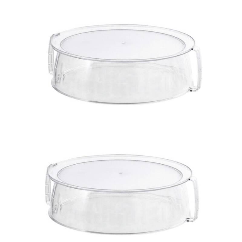 Microwave Oven Cover With Handle And Splash Proof For Dining Table And Kitchen