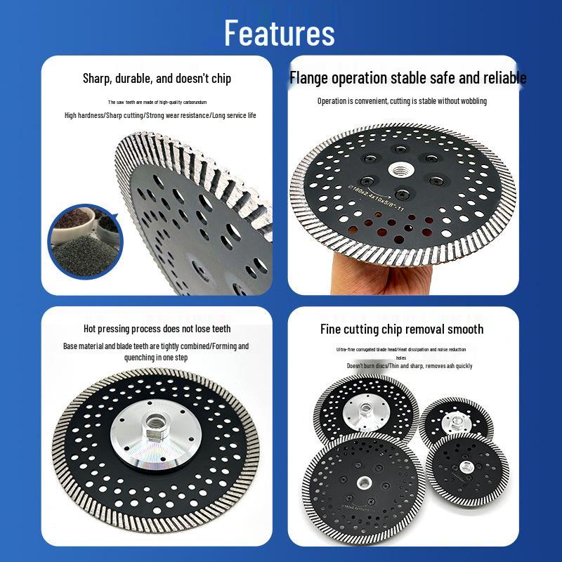 Cross-border Diamond Ceramic Cutting Disc for Marble, Granite, and Stone