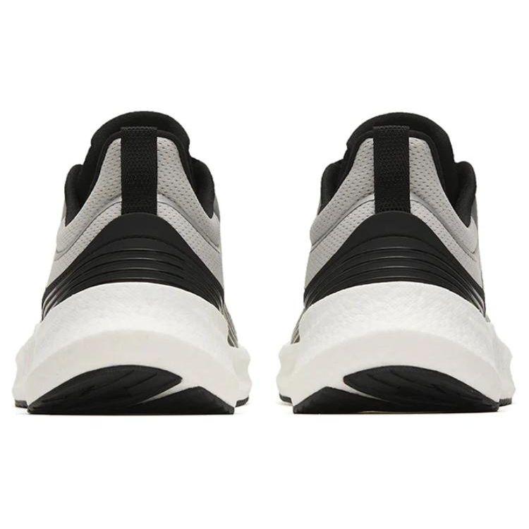 Anta Mars Foam Comfortable Shock Absorbing Non-Slip Wear-Resistant Low-Top Running Shoes Men Sneaker Silver Black 112315585-5
