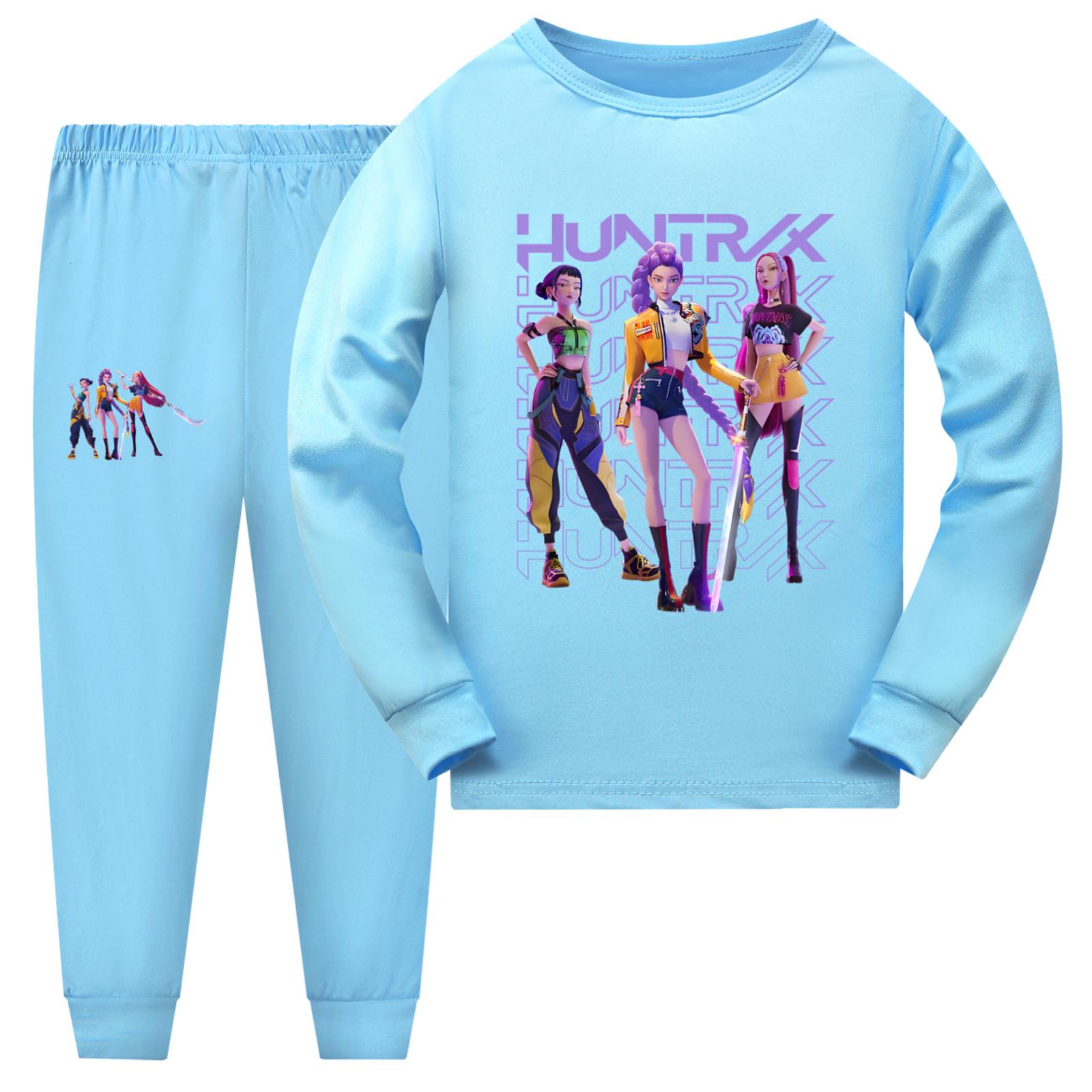 

Детский модный костюм юбка топ с круглым вырезом и длинными рукавами брюки 120