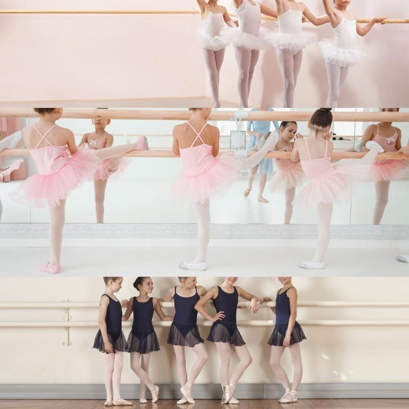 Women Girls Solid Color Transition Ballet Tights Ultra-Soft Comfortable Opaque Convertible Dance Tights Pantyhose Stocki