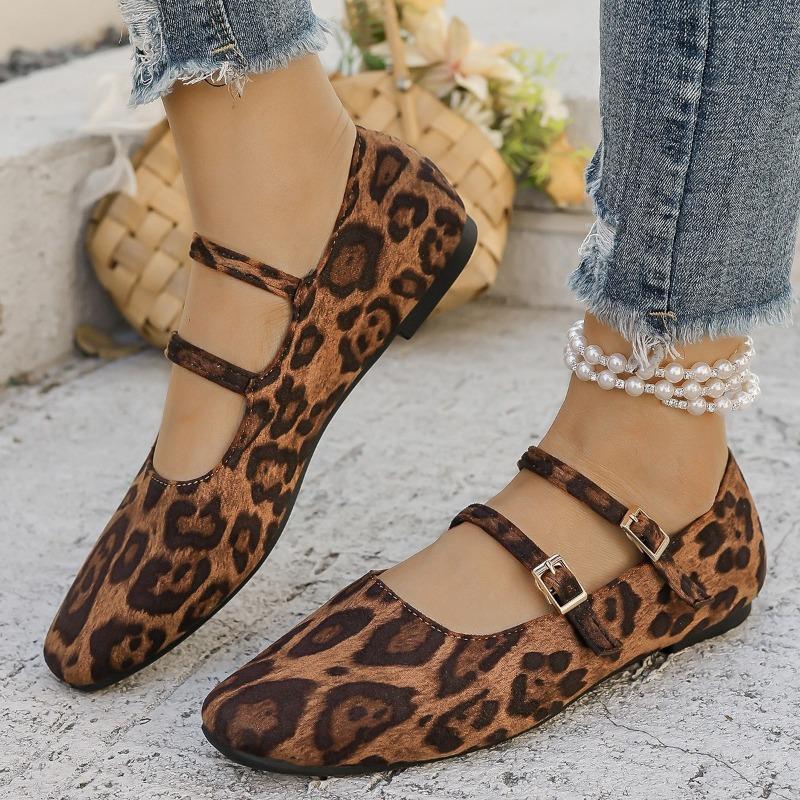 Spring and Autumn's New Casual Single Shoes for Women with Soft Soles and Shallow Openings