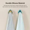 Xiaomi 3life Towel Plug Holder Punch Free Silica Gel Bathroom Organizer Rack Towels Storage Wash Cloth Clip Bathroom Kitchen Accessories Tool
