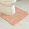 Toilet Absorbent Floor Mat Bathroom Toilet U-Shaped Mat Toilet Entrance Door Non-Slip Foot Pad Toilet Carpet