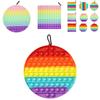 20cm Großes Pop It Fidget Toy Bunt Quetschbar Stressabbau Für Kinder Und Erwachsene