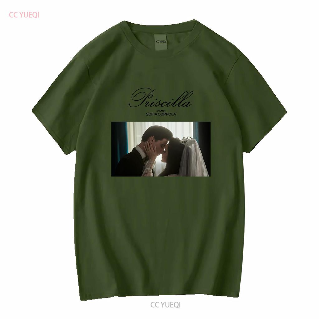 Priscilla movie film by Sofia Coppola graphic T shirt long or short sleeves vintage Washed Soft homme Unisex Slightly