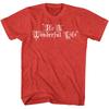 It's A Wonderful Life 1947 Movie Logo Title Treatment Men's T Shirt IAWL