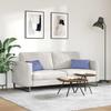Sofa Cushions 2 Pcs Denim Blue 50 X 30 Cm Fabric