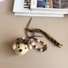 Cute Bow Plush Bear Keychain and Phone Charm Accessory