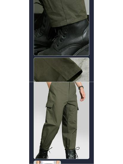 Men's Tear-Resistant Summer Work Overalls for Construction and Welding